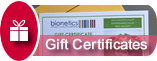 gift certificates